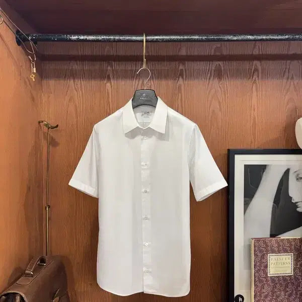 [BUNJANG] Hermès Cotton Shirt Size 100 White / 에르메스 셔츠 100