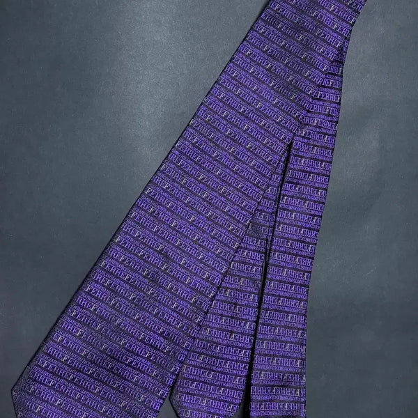 [BUNJANG] Gianfranco Ferré 100% Silk Jacquard Monogram Necktie / 상태좋음)Gianfranco Ferre.넥타이.실크100%.명품넥타이