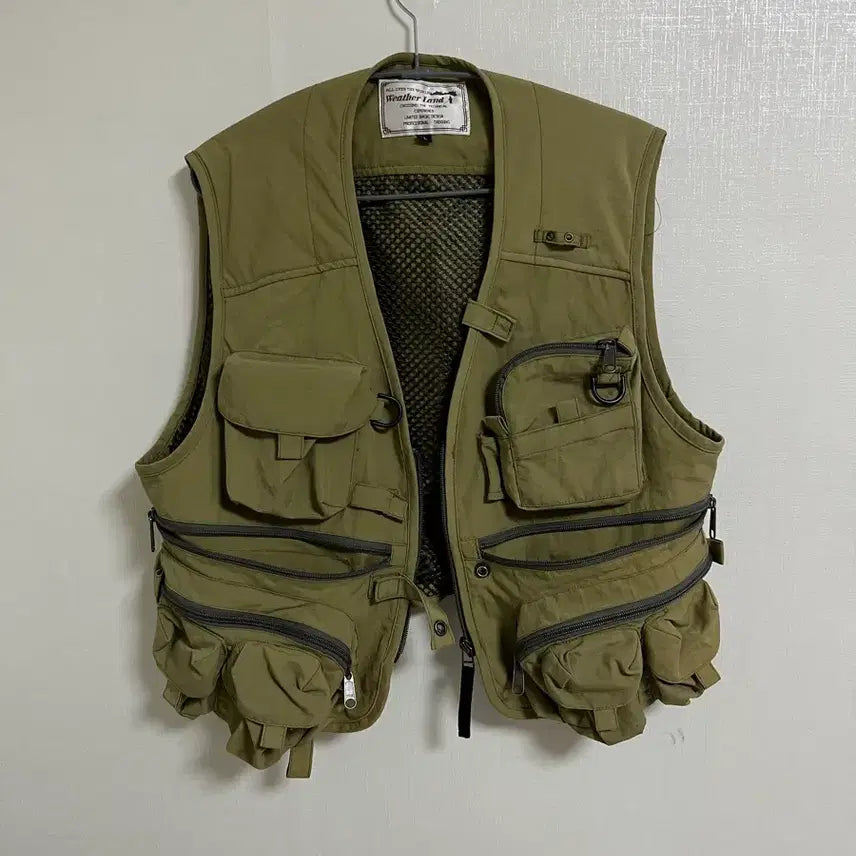 [BUNJANG] Weatherland Fishing Hunting Vest / 웨더랜드 피싱 헌팅 베스트 조끼
