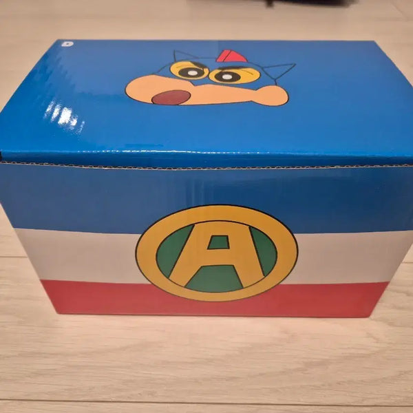 [BUNJANG] Crayon Shin-chan Action Mask Lunch Box + Mother-of-Pearl Cup Set / 짱구 액션가면도시락 + 자개 컵세트