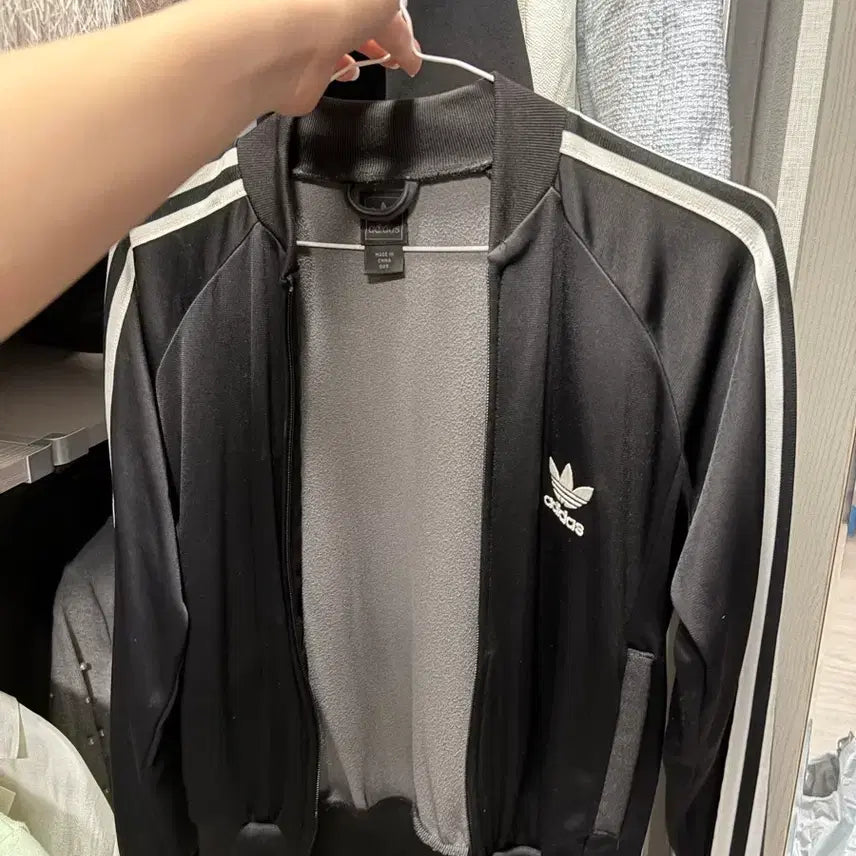 [BUNJANG] Adidas Track Top Jersey Black / 아디다스 트랙탑 져지 블랙