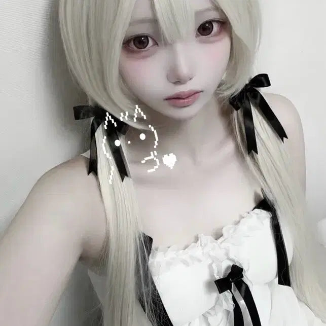 [BUNJANG] Kasugano Sora Cosplay Full Set (Wig, Dress) / 요스가노 소라 카스가노 소라 코스프레 일괄 (가발 의상 개별구매 불가)