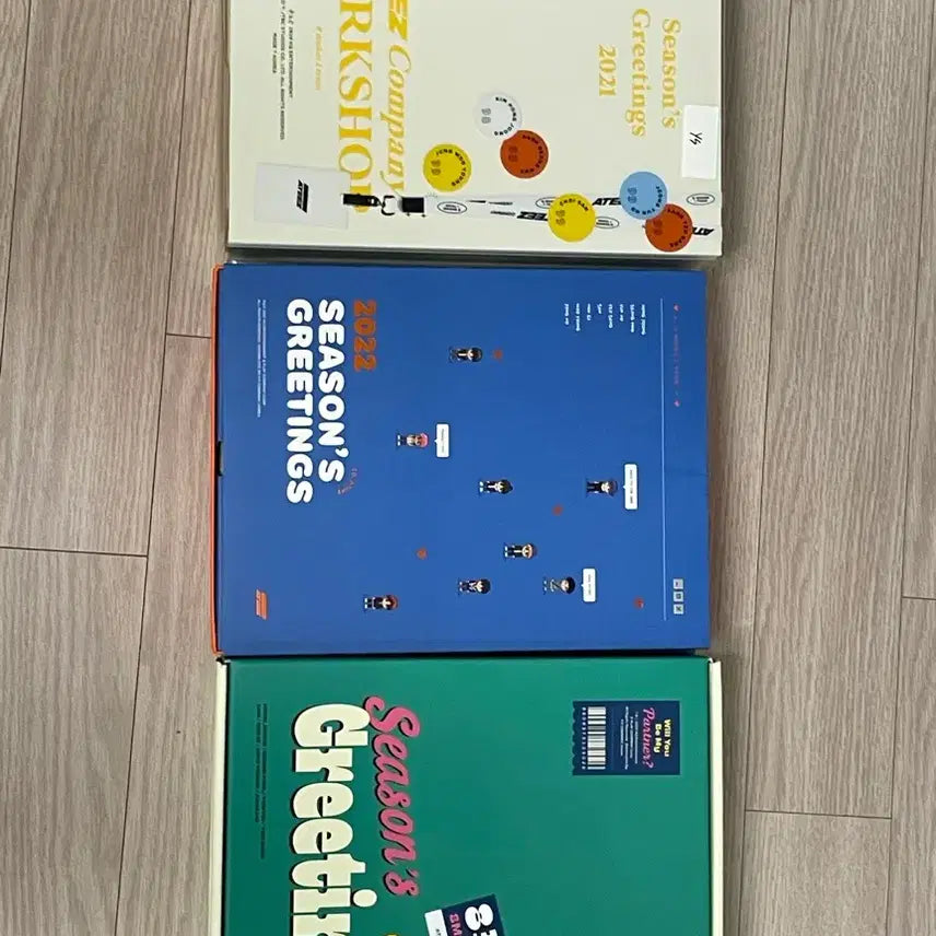 [BUNJANG] ATEEZ Season's Greetings 2021, 2022, 2023 Bundle Set / 에이티즈 시즌그리팅 2021 2022 2023 시그 ATEEZ