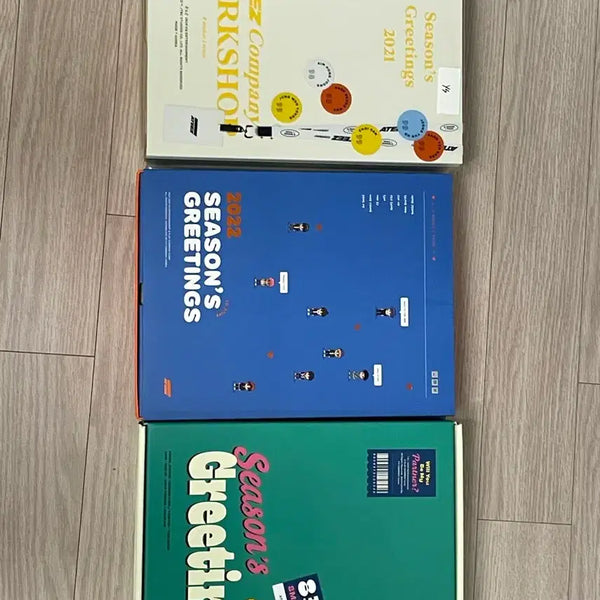 [BUNJANG] ATEEZ Season's Greetings 2021, 2022, 2023 Bundle Set / 에이티즈 시즌그리팅 2021 2022 2023 시그 ATEEZ