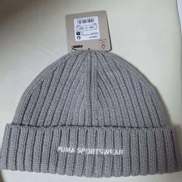 [BUNJANG] Puma Sportswear Relief Beanie Grey / 푸마 스포츠웨어 릴리프 비니 그레이