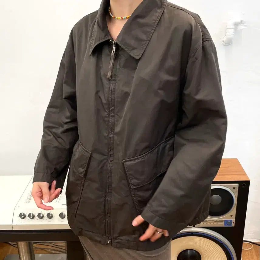 [BUNJANG] CP Company Brown Cotton Jacket L / [L] CP컴퍼니 자켓