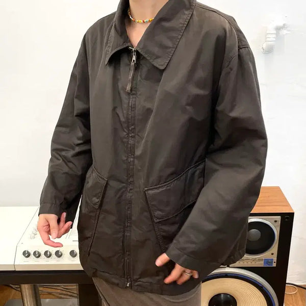 [BUNJANG] CP Company Brown Cotton Jacket L / [L] CP컴퍼니 자켓
