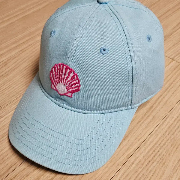 [BUNJANG] Harding Lane Needlepoint Shell Embroidery Ball Cap / 하딩레인 니들포인트 볼캡 새제품