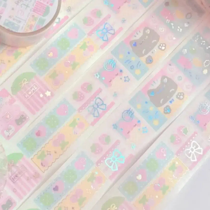 [BUNJANG] Pastel Kiss Cut Sticker Set / 파스텔박스키스컷