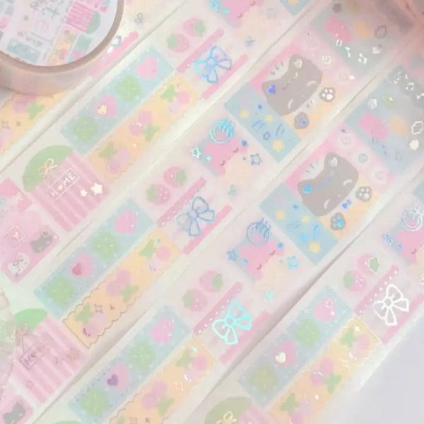 [BUNJANG] Pastel Kiss Cut Sticker Set / 파스텔박스키스컷