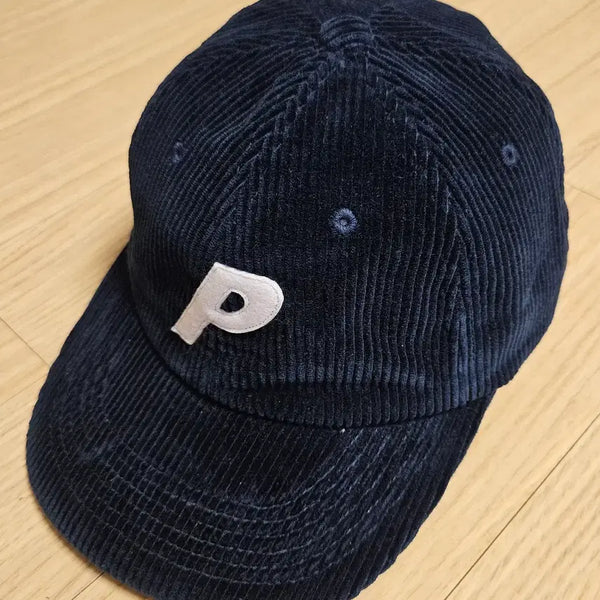 [BUNJANG] Palace Corduroy P 6-Panel Ball Cap Navy / 팔라스 코듀로이 P 6패널 볼캡 네이비