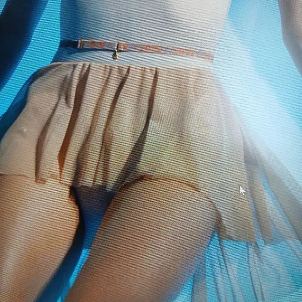 [BUNJANG] Illusion Mini Skirt with Briefs (Nude, Size M) / jac
