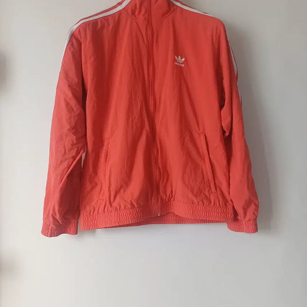 [BUNJANG] Adidas Originals 90s Archive Nylon Track Jacket Trace Scarlet / 아디다스 오리지널스 90s 아카이브 나일론 트랙 재킷 (실측확인요망)