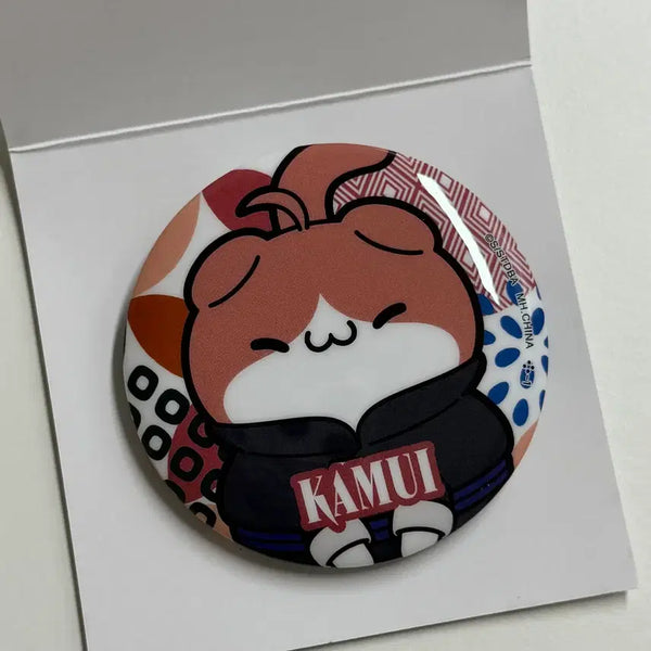 [BUNJANG] Gintama Megacat Kamui Cat Badge / 은혼 메가캣 고양이 카무이 뱃지