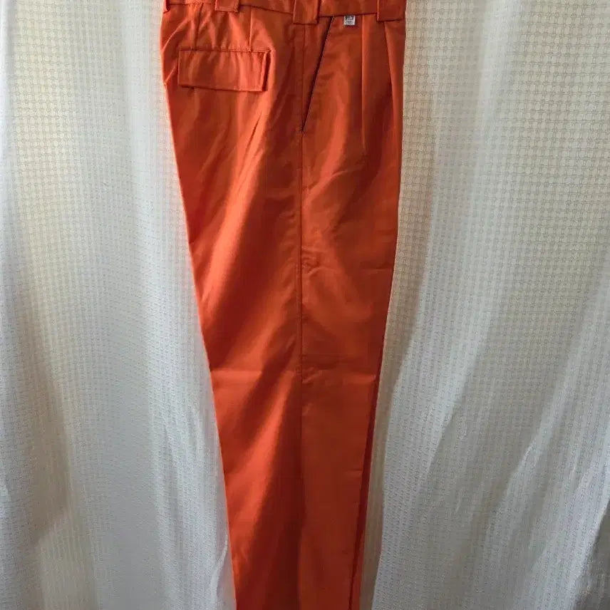 [BUNJANG] Orange Workwear Pants Size 32 / 오렌지색 작업복 바지 81.3(32)