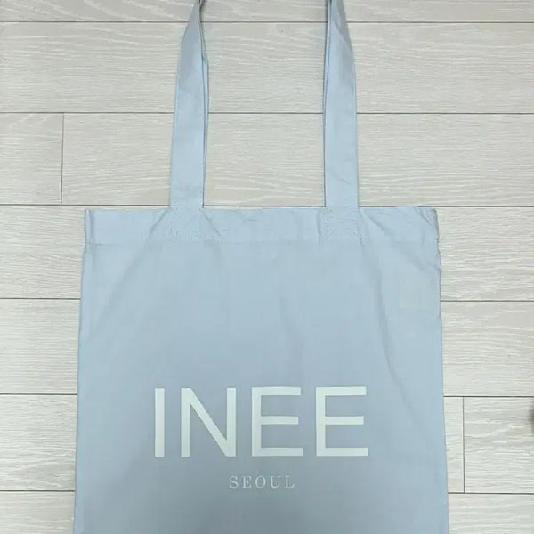 [BUNJANG] INEE Eco Bag Light Blue / INEE 이니 에코백 라이트 블루 하늘색