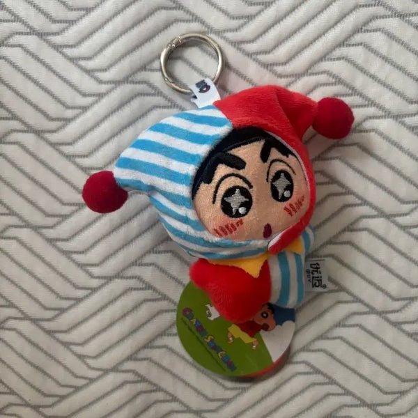 [BUNJANG] Pierrot Crayon Shin-chan Figure Keyring / 삐에로 짱구 키링