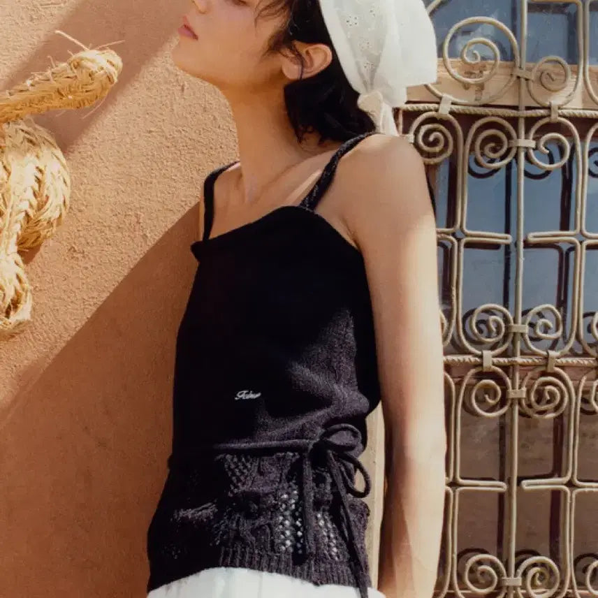 [BUNJANG] PolNewa Rosca Sleeveless Black / 새상품) 폴뉴아 로스카 슬리브리스 블랙