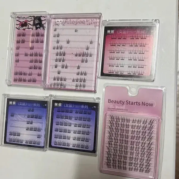 [BUNJANG] False Eyelashes Bundle Set / 테무 속눈썹 일괄