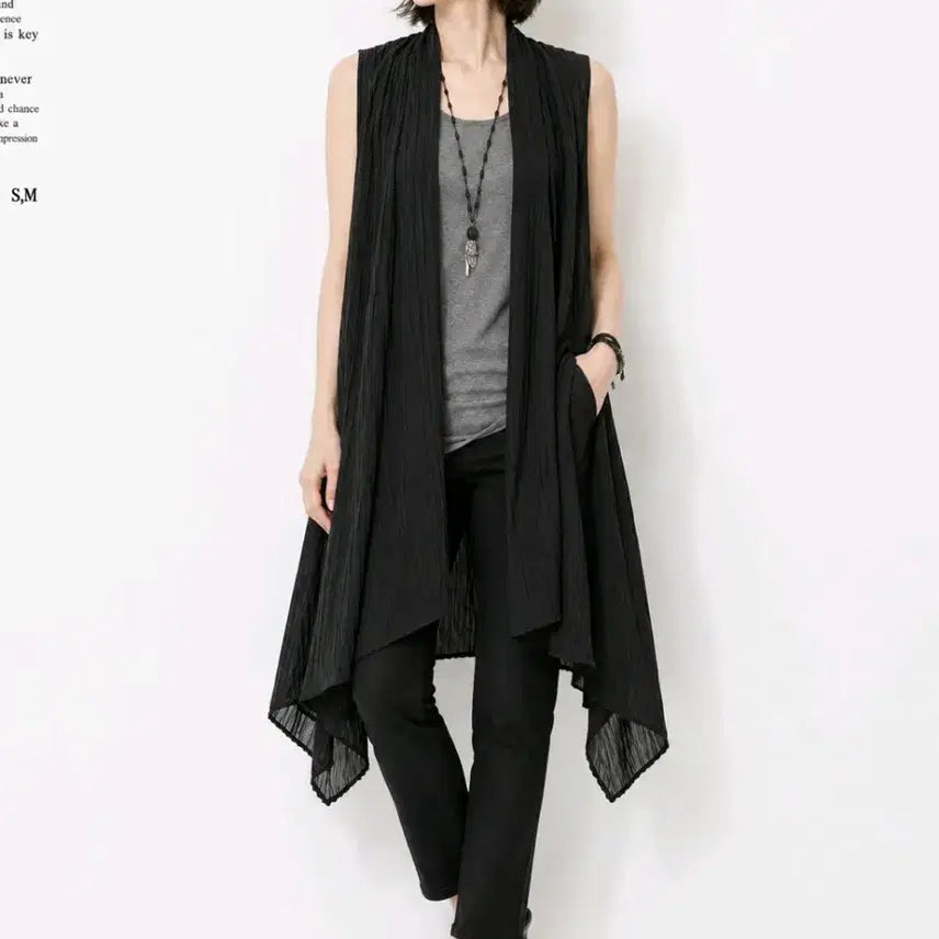 [BUNJANG] Pleated Cardigan / 주름 가디건