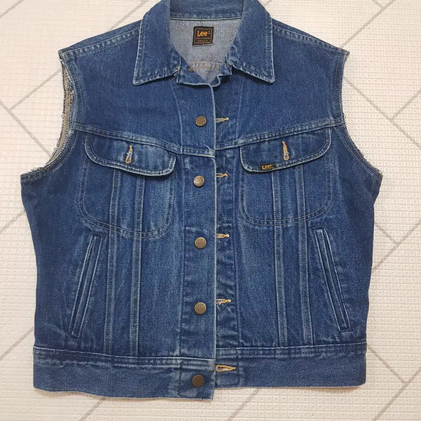 [BUNJANG] 1980s Denim Vest / 80s  리101j  청조끼  42