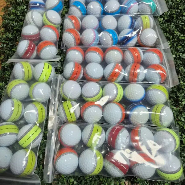 [BUNJANG] TaylorMade RBis 3 P S Lost Golf Balls (70 pcs) / 테일러메이드 리스본스 3,ps로스트볼 완전깔끄미 70알