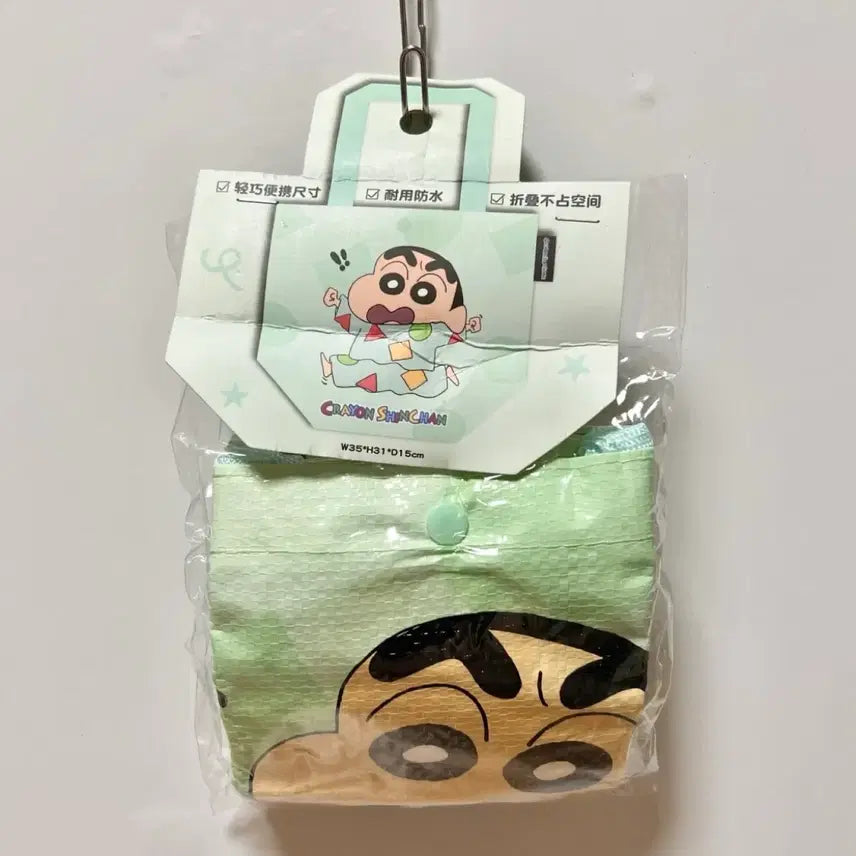 [BUNJANG] Crayon Shin-chan Tarpaulin Bag Shopping Bag / 새상품) 짱구는못말려 타포린백 장바구니