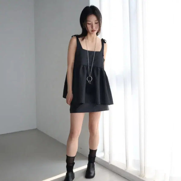 [BUNJANG] Nobiyaka Ribbon Blouse / 노비야카 리본 블라우스