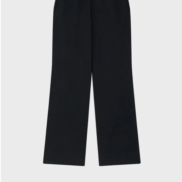 [BUNJANG] Juno P19 Relaxed Black Pants Size S / 준느 P19 릴렉스드 블랙 팬츠 S 사이즈