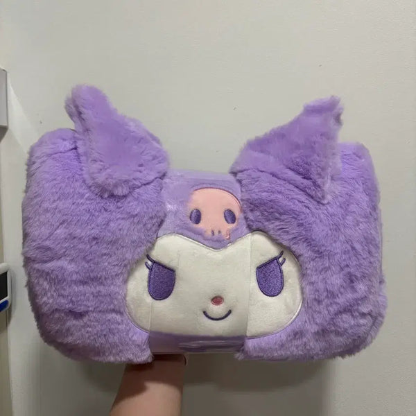 [BUNJANG] Sanrio Kuromi Fur Bag / 산리오 쿠로미 털 퍼 가방