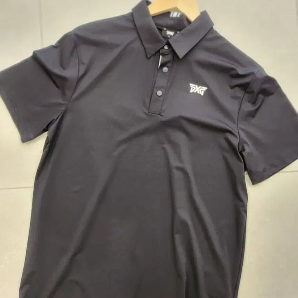 [BUNJANG] PXG Golf Wear Black XL Short Sleeve Polo Shirt / PXG 골프웨어 반팔 카라티 블랙 XL