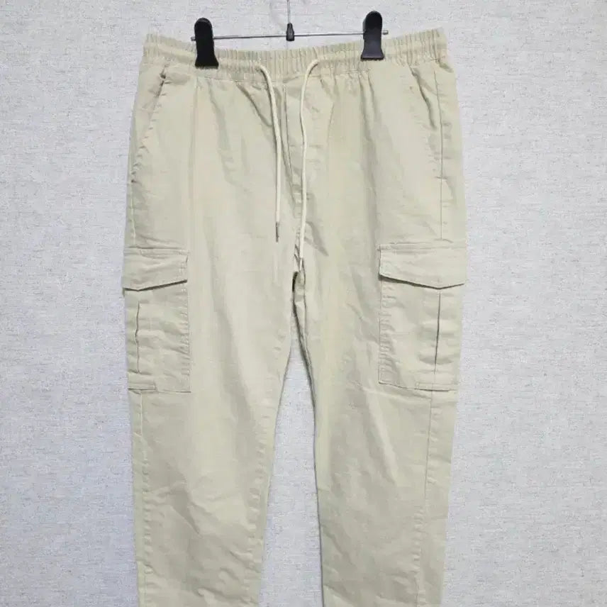 [BUNJANG] Beige Cargo Pants 36 Inch / 베이지색 카고팬츠 36인치