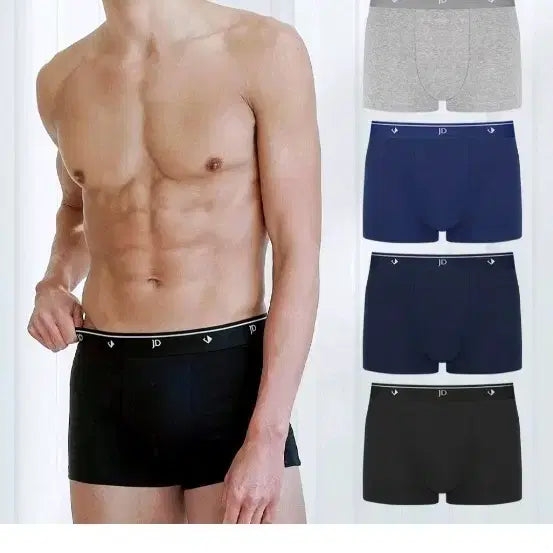 [BUNJANG] James Dean Men's Cotton Boxer Briefs Set (4 New, 5 Used) / 남성 면 새팬티 4개 90, 95 + 중고면팬티 5개
