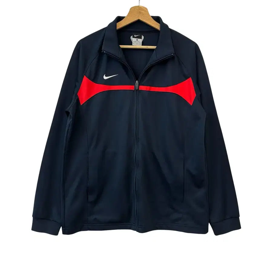 [BUNJANG] Nike Swoosh Two Tone Jersey Navy XL / 나이키 스우시 투 톤 져지 네이비 XL 정품