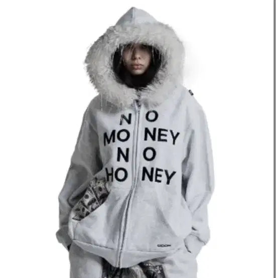 [BUNJANG] ODEOR Fur Hooded Zip-Up / 오도어 털 후드집업