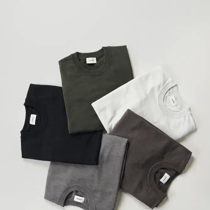 [BUNJANG] The Row Cotton Slub Knit Crewneck Black Size 3 / 인더로우 코튼 슬럽 니트 크루넥 블랙 3사이즈