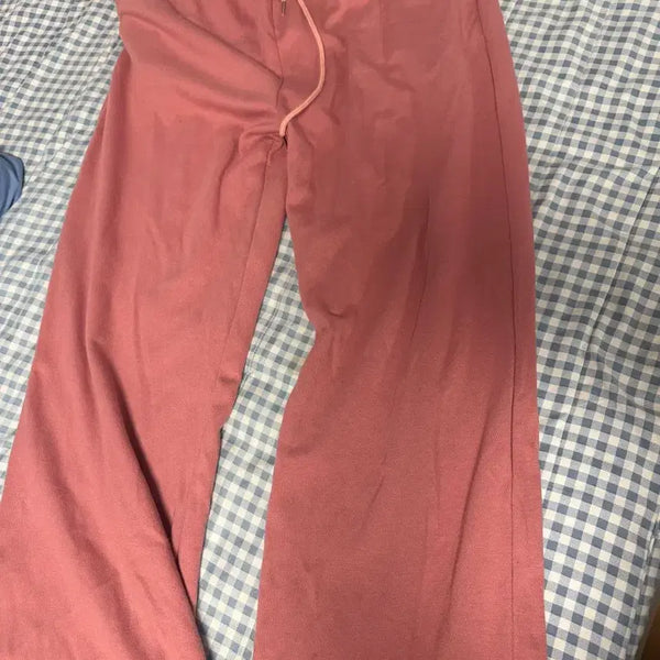 [BUNJANG] Women's Indie Pink Elastic Waist Pants (Size 66-88) / 인디핑크 밴딩팬츠 66-88가능