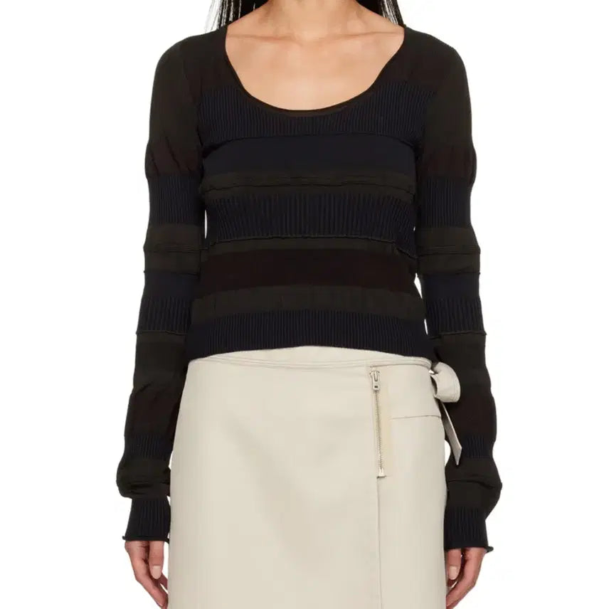 [BUNJANG] Acne Studios Striped Long Sleeve T-Shirt / 아크네 스튜디오 스트라이프 긴팔 티셔츠 S