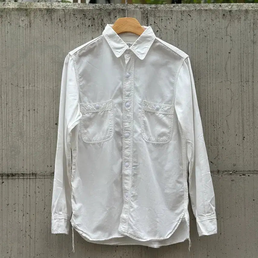 [BUNJANG] Orslow Chambray Work Shirt / [2] 오어슬로우 샴브레이 워크 셔츠