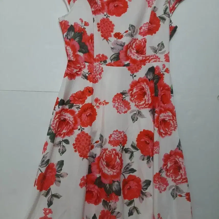 [BUNJANG] Floral Pattern Midi Dress / 플로럴 패턴 원피스(55)미사용