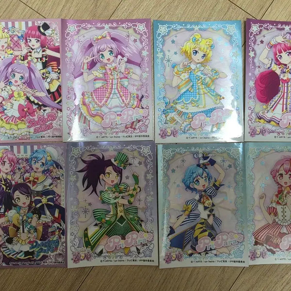 [BUNJANG] Pripara Card Sleeves (8 pcs) / 프리파라 슬리브