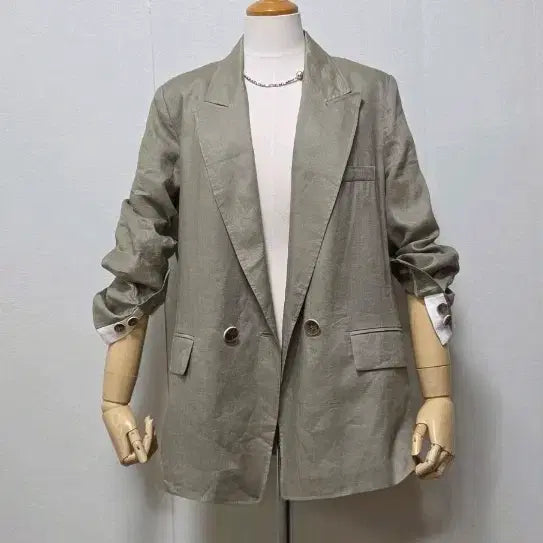 [BUNJANG] Jason Wu 100% Ramie Jacket / 제이슨우 마(아마100 %)재킷