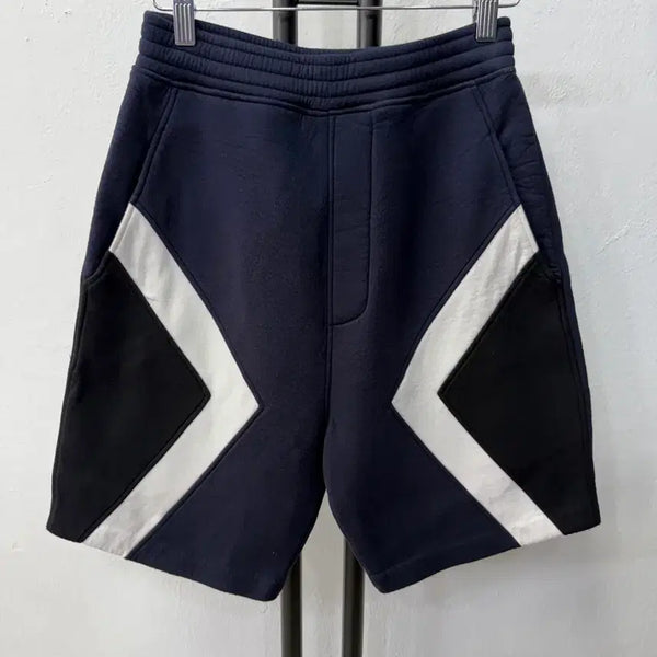 [BUNJANG] Neil Barrett Men's Color-Block Training Shorts / 정품) 닐바렛 남성 배색 트레이닝 반바지 S