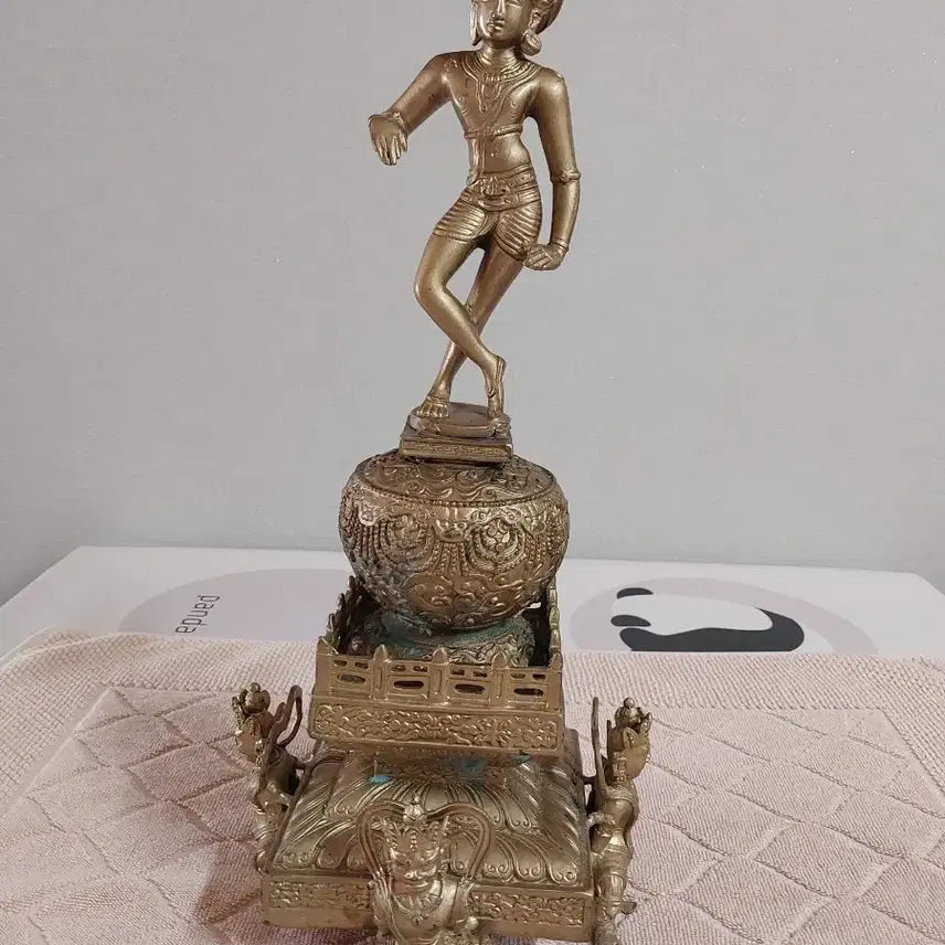 [BUNJANG] Brass Indian Style Sculpture / 황동 인도스타일 조각상