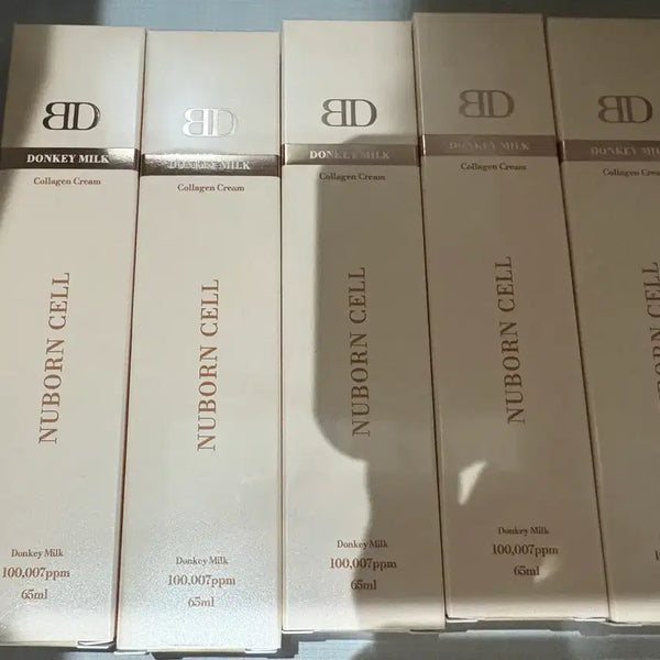 [BUNJANG] Blanc Doux Donkey Milk Collagen Cream 5-Piece Set / 블랑두부 동키크림 5개