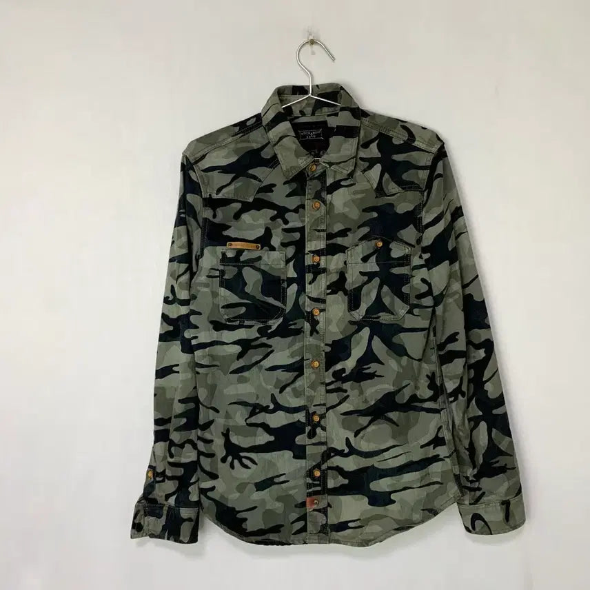 [BUNJANG] Buckaroo Vintage Y2K Military Cotton Shirt Jacket / Buckaroo 빈티지 버커루 y2k 밀리터리 코튼 셔츠 자켓 90 M