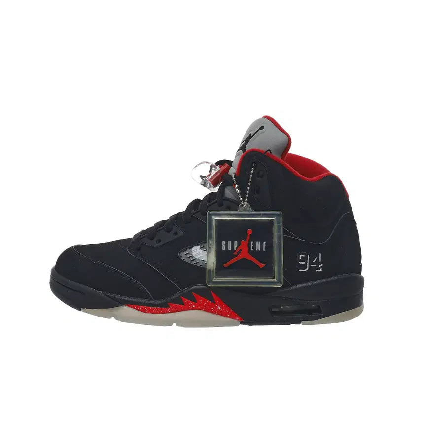 [BUNJANG] Jordan 5 x Supreme Retro Black (US 8.5) / [265] 조던 5 x 슈프림 레트로 블랙