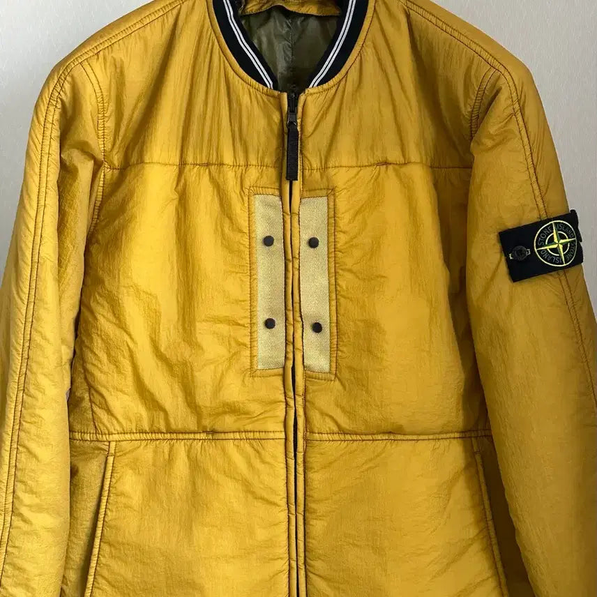 [BUNJANG] Stone Island Garment Crinkle Reps Lightweight Jacket L / 스톤아일랜드 가먼트 크링클랩스 경량 점퍼 L(105)