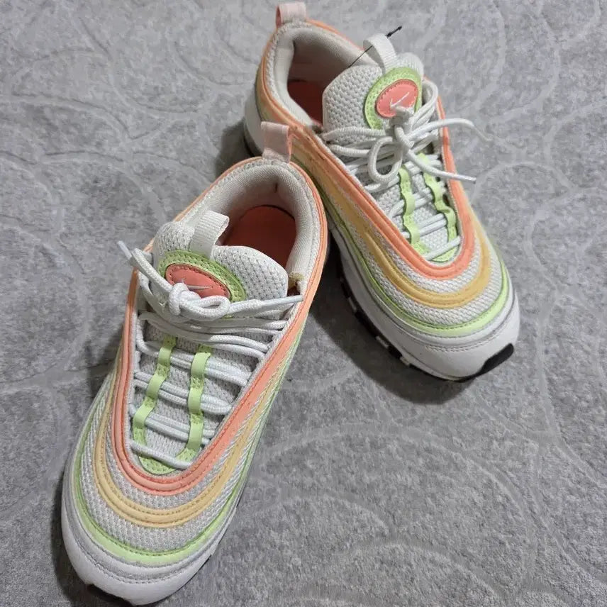 [BUNJANG] Nike Air Max 97 Pastel Multi Coral/Neon (Women's) / 나이키 에어맥스 97 파스텔 멀티 코랄/네온 230