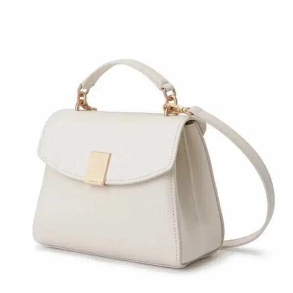 [BUNJANG] Couronne Kalmia 21 Size Tote Bag Cream Leather / 쿠론 소가죽 가방 칼미아 21사이즈 크림색